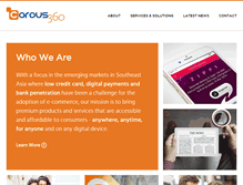 Tablet Screenshot of corous360.com